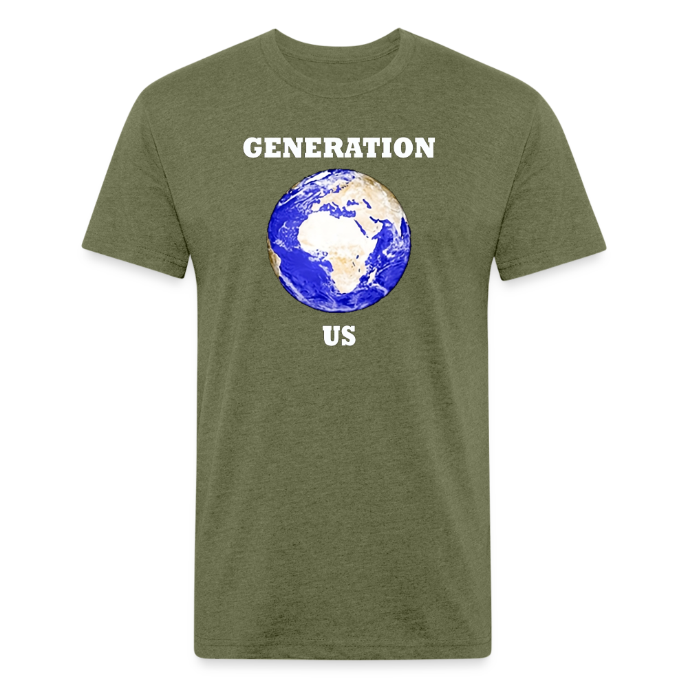 Generation US Unisex T-Shirt - heather military green