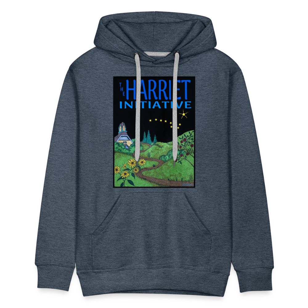 (Limited Edition) "The Harriet Initiative" Hoodie - heather denim