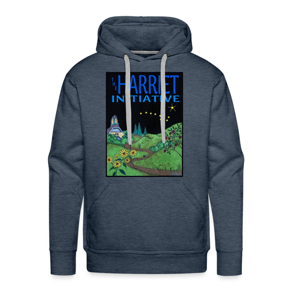 (Limited Edition) "The Harriet Initiative" Hoodie - heather denim