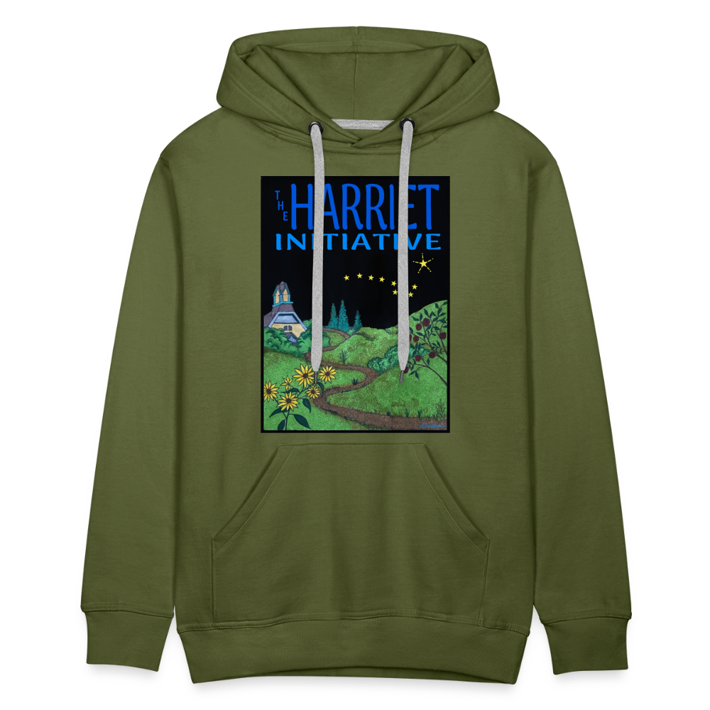 (Limited Edition) "The Harriet Initiative" Hoodie - olive green