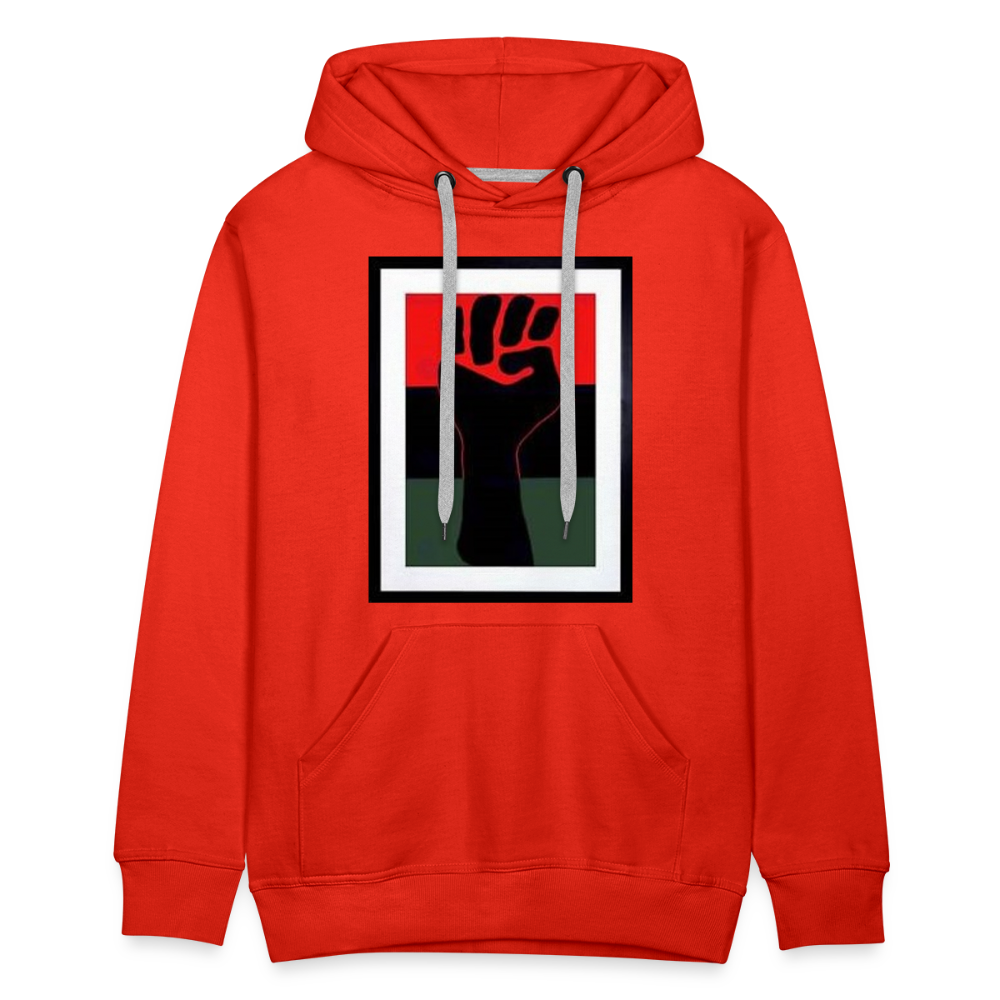 Pan_Afro Unisex Premium Hoodie - red