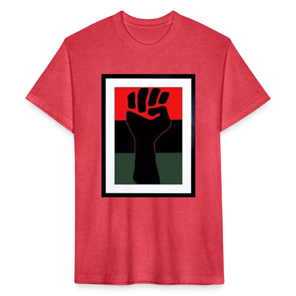 Pan Afro Premium Tshirt - heather red