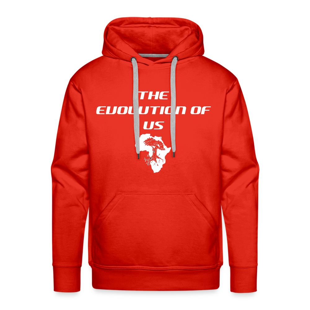 Afro Evolution Premium Hoodie - red