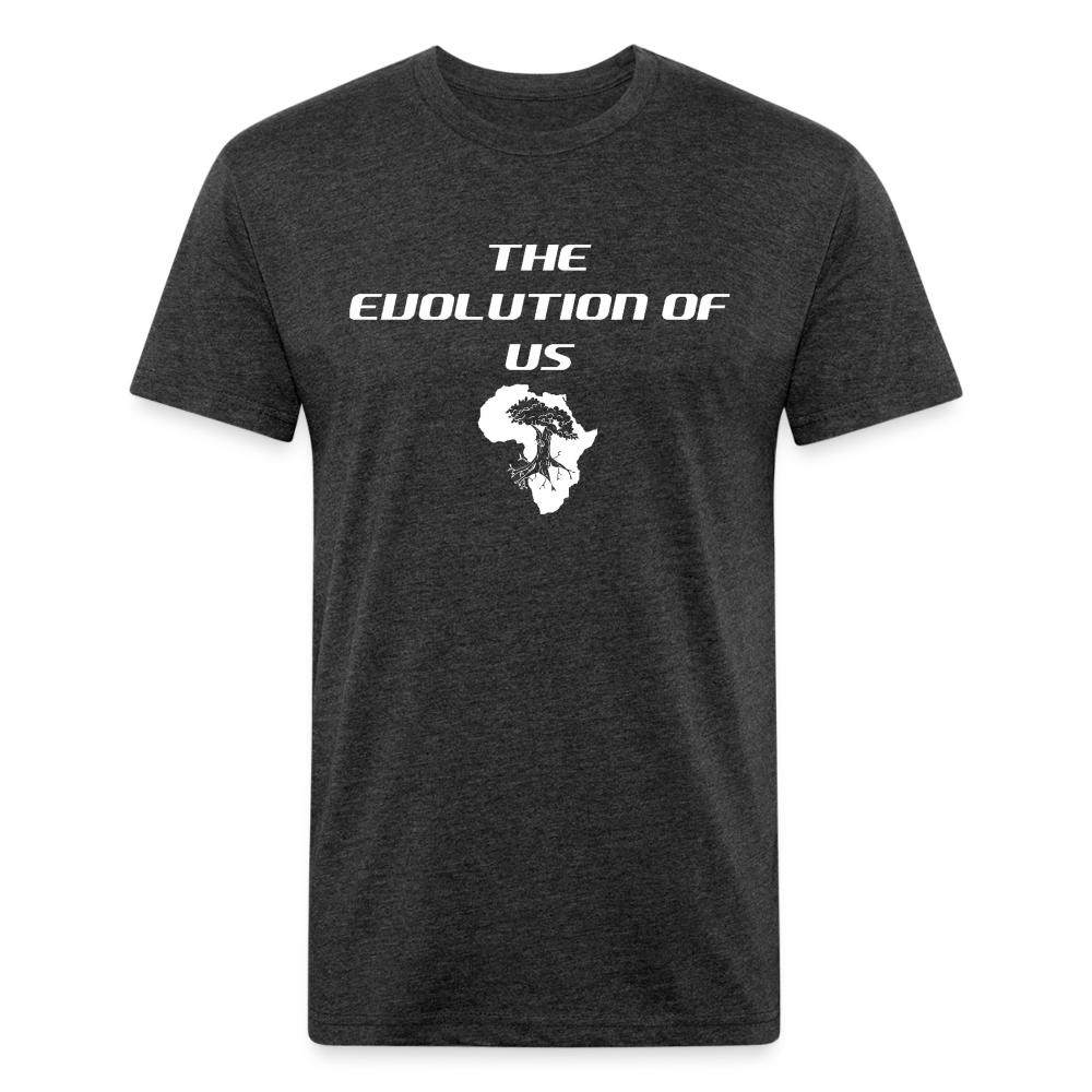 Afro Evolution T-Shirt - heather black