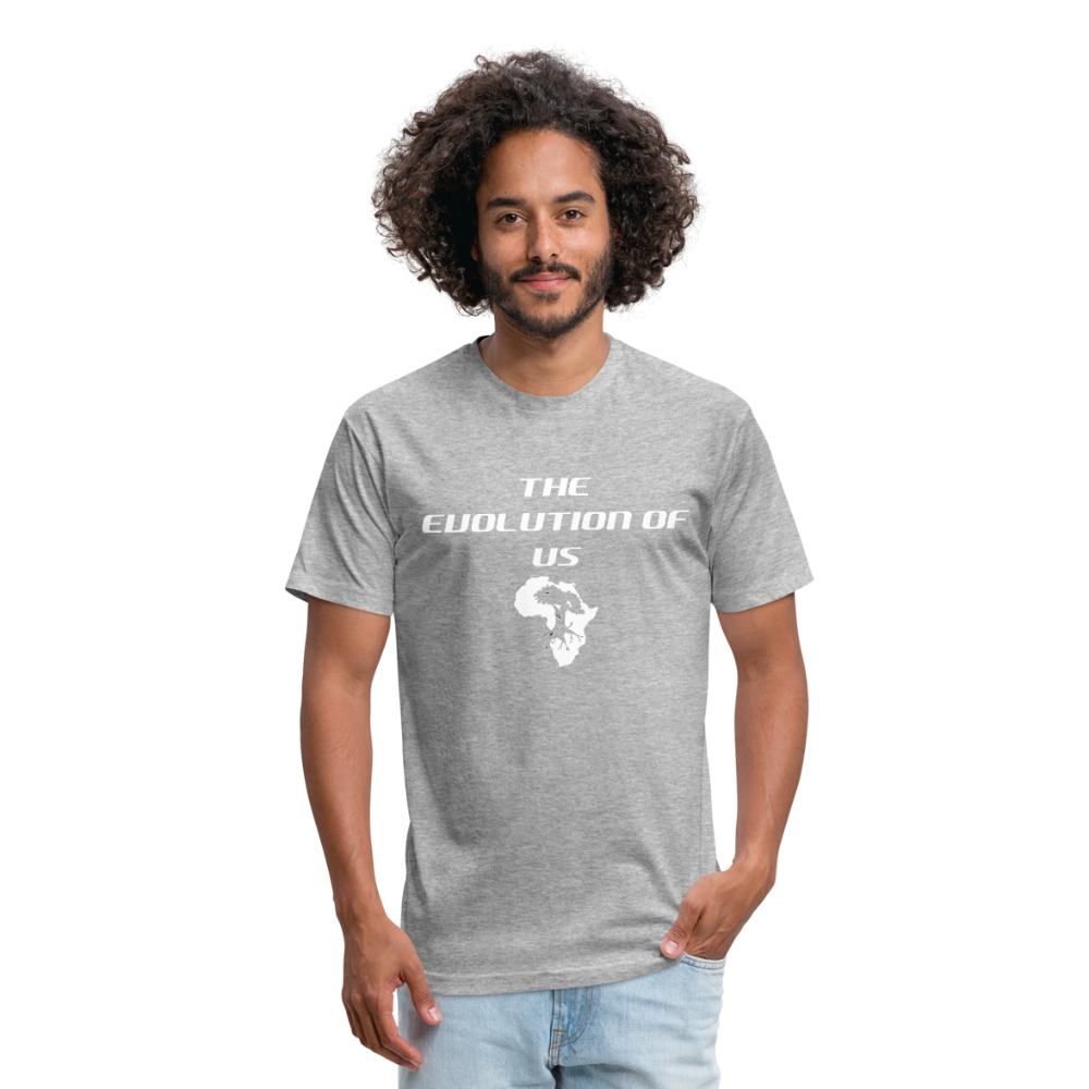 Afro Evolution T-Shirt - heather gray