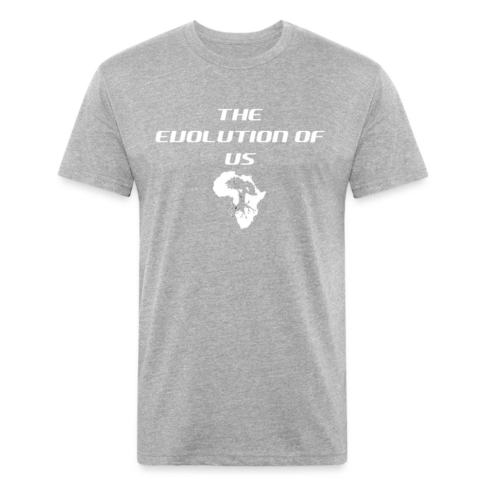 Afro Evolution T-Shirt - heather gray