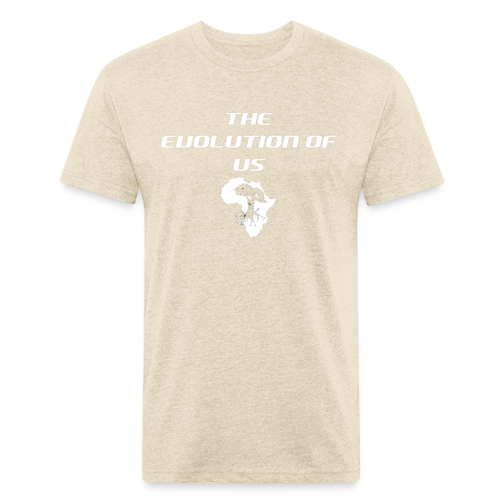 Afro Evolution T-Shirt - heather cream