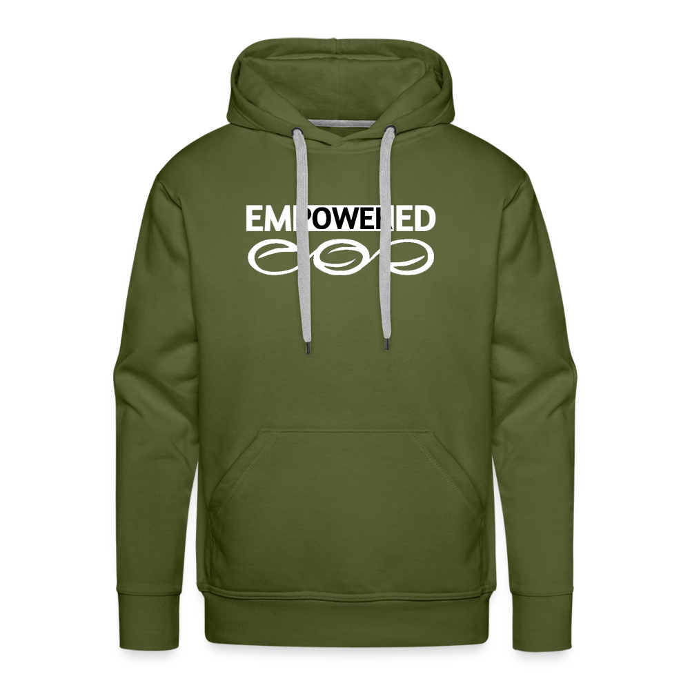 Empowered Unisex Premium Hoodie - olive green