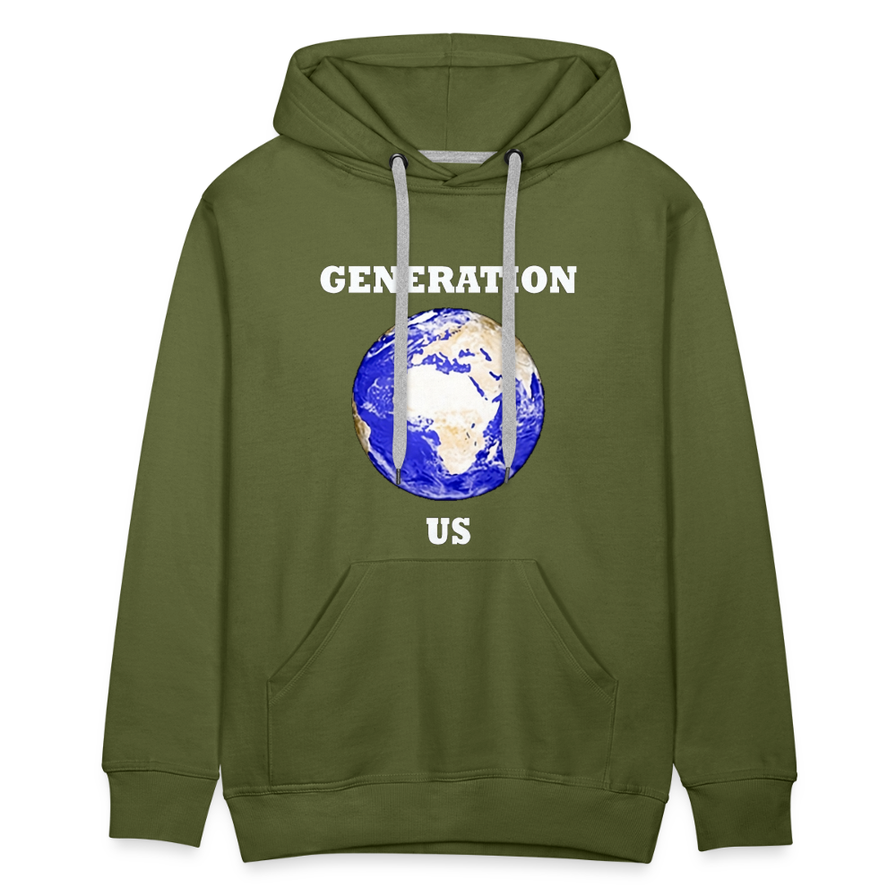 Generation us Unisex Premium Hoodie - olive green